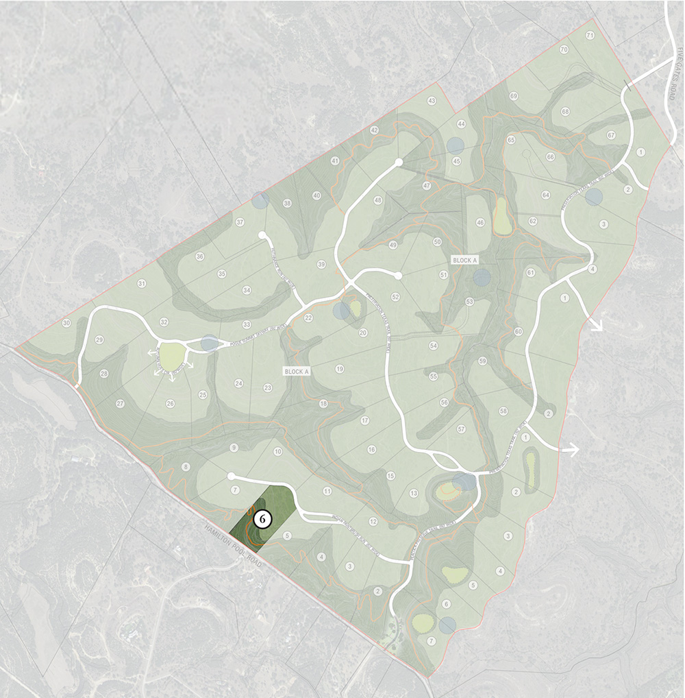 Homesite 6 Map Highlight Image