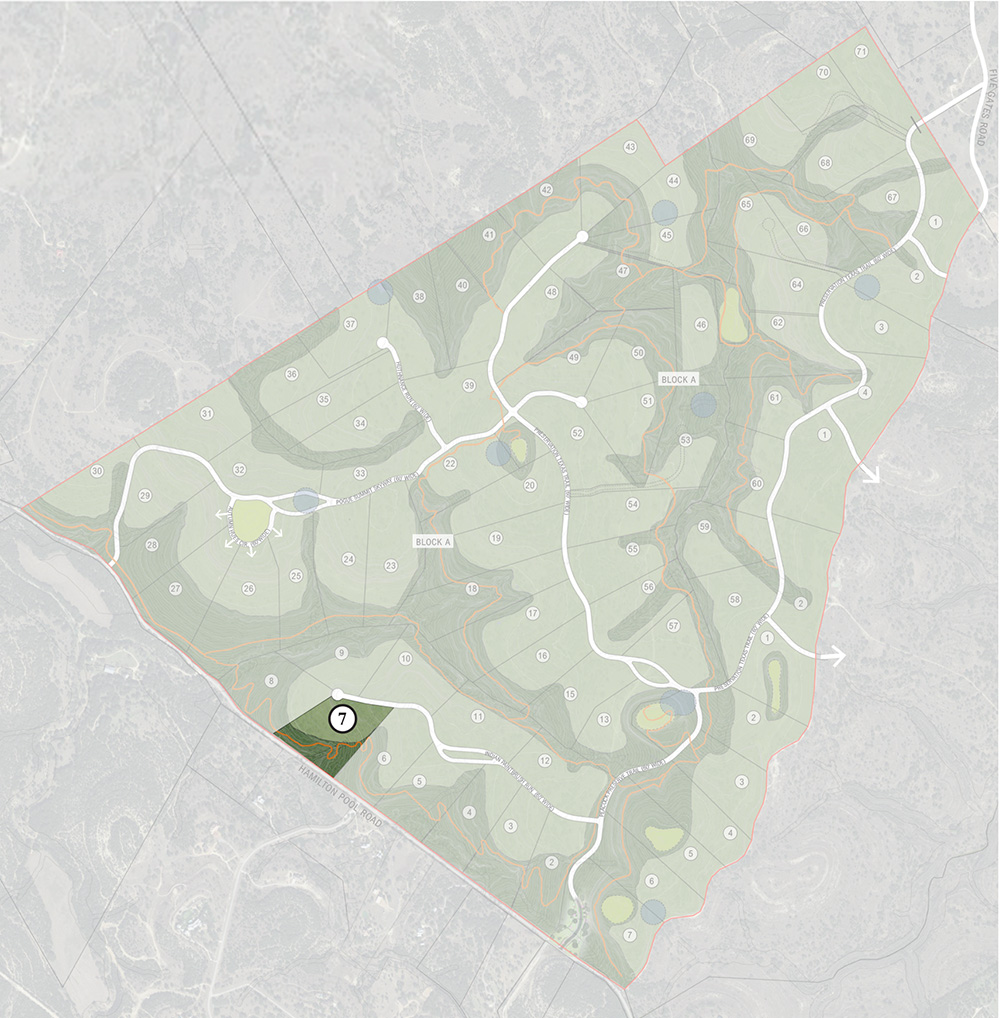 Homesite 7 Map Highlight Image