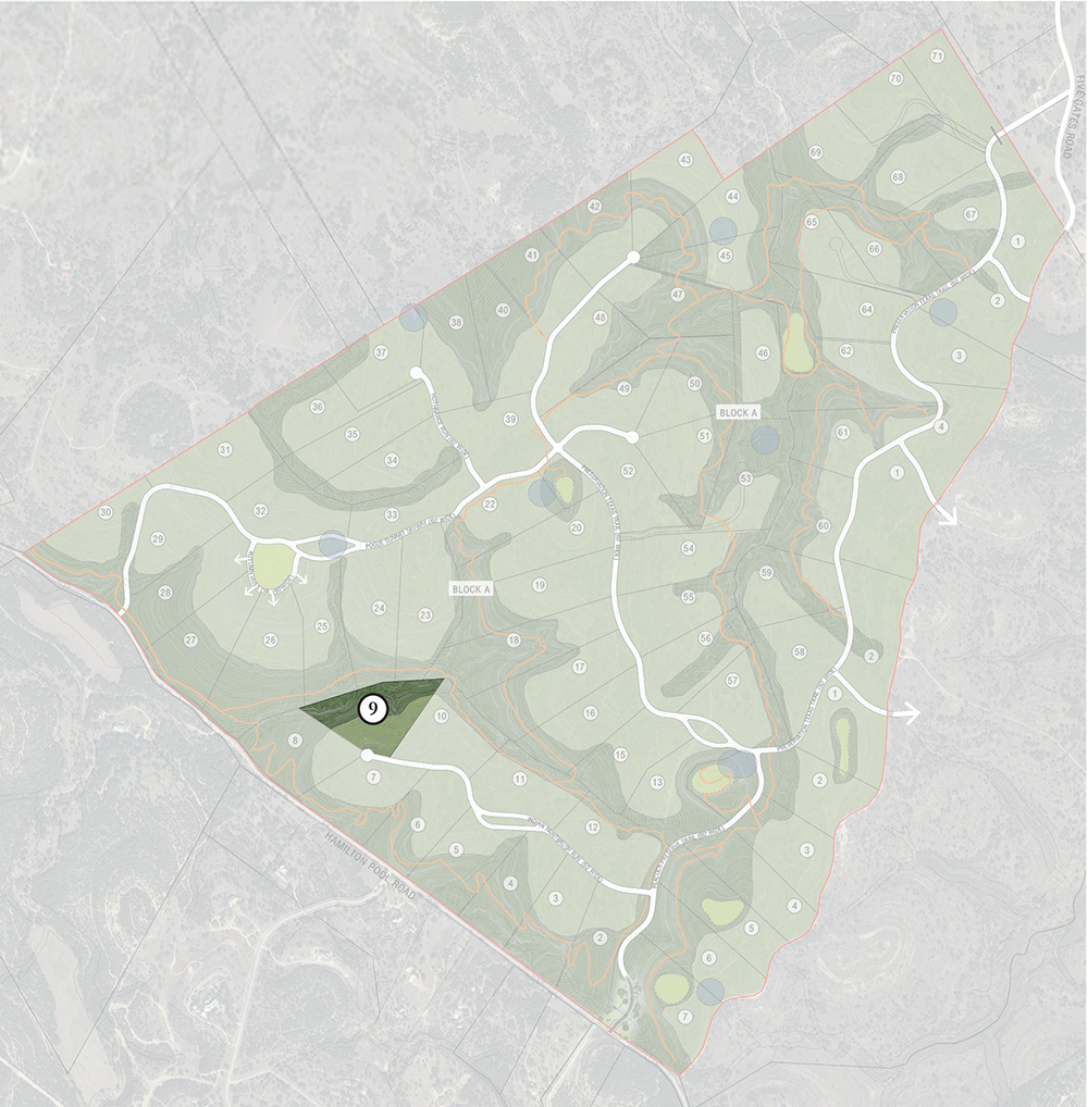 Homesite 9 Map Highlight Image