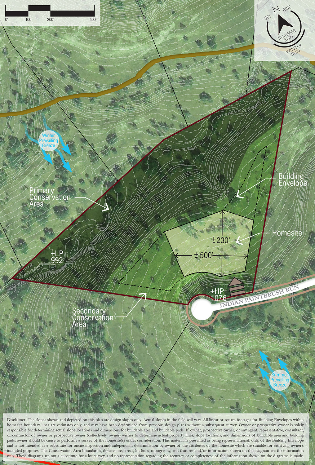 Homesite 9 Map Image