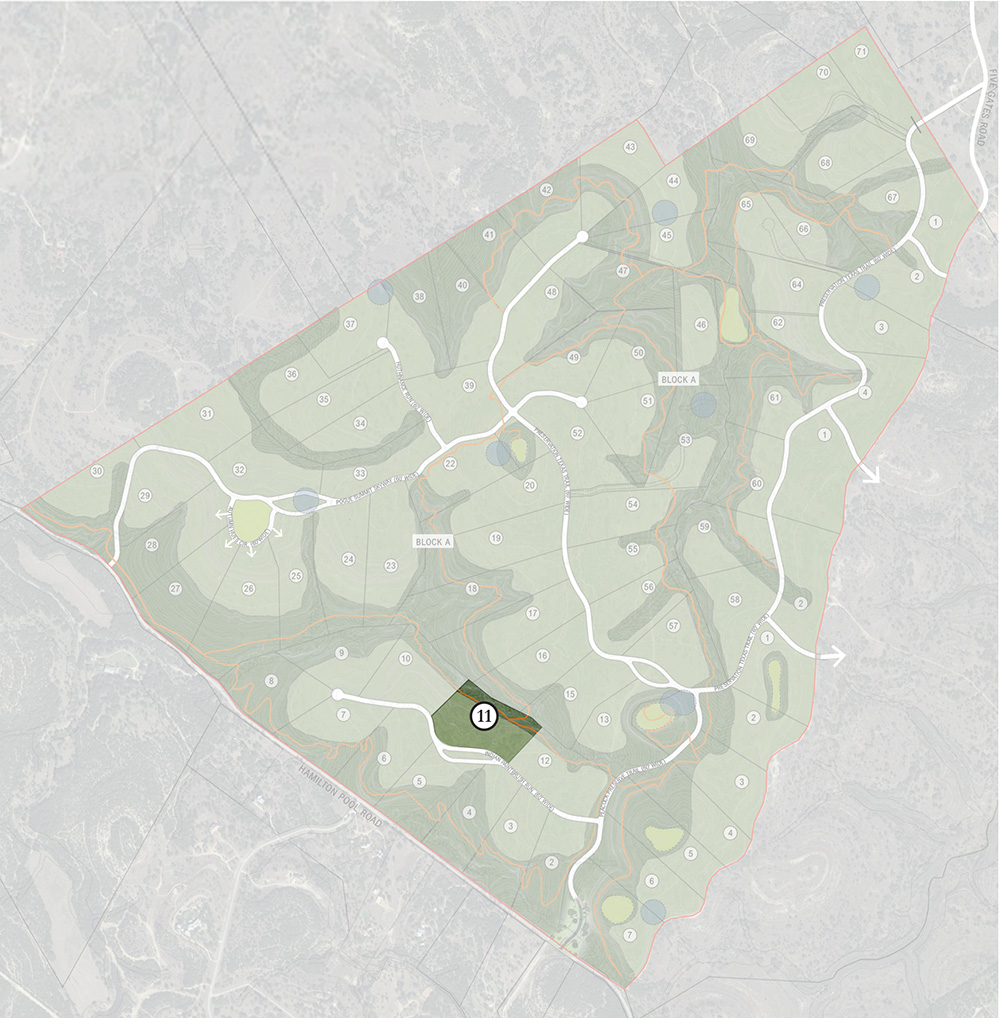 Homesite 11 Map Highlight Image