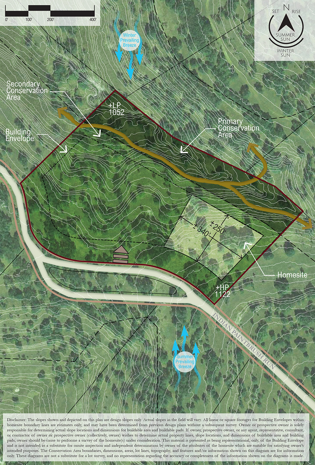 Homesite 11 Map Image