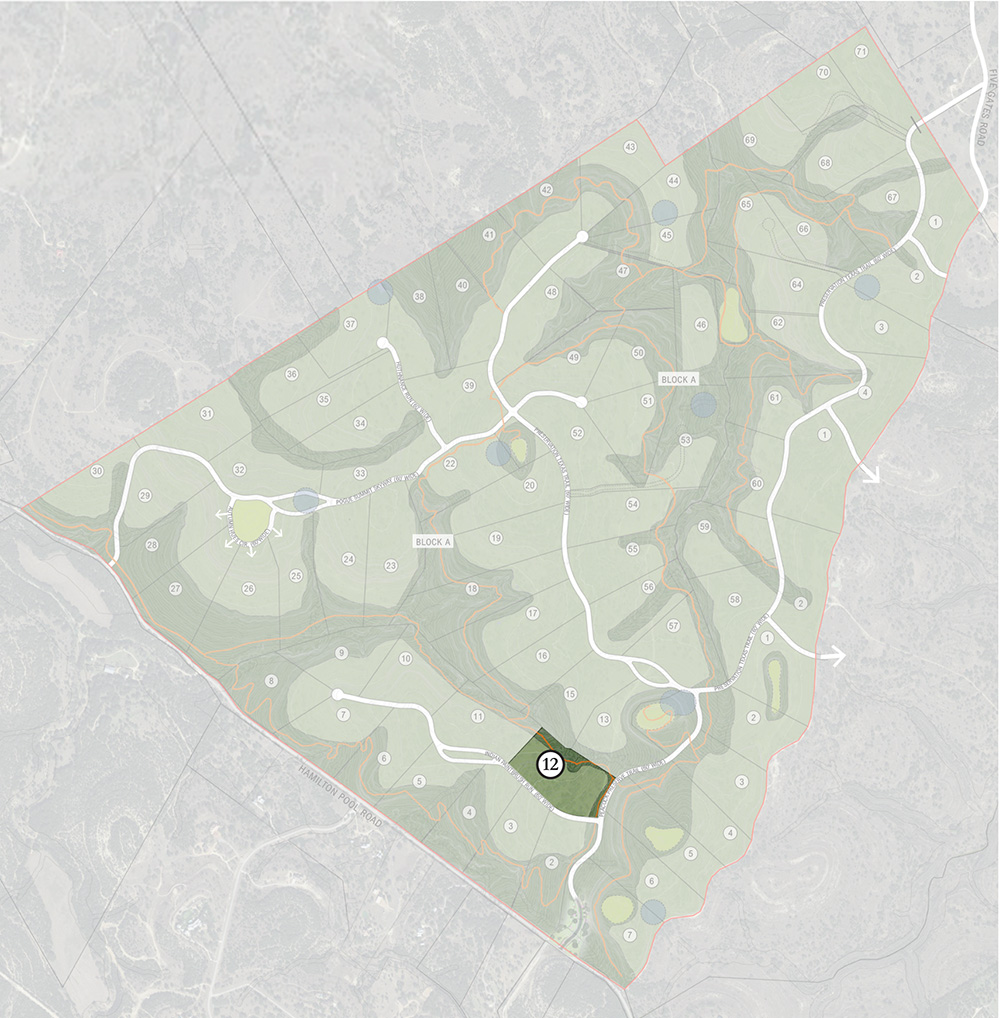 Homesite 12 Map Highlight Image