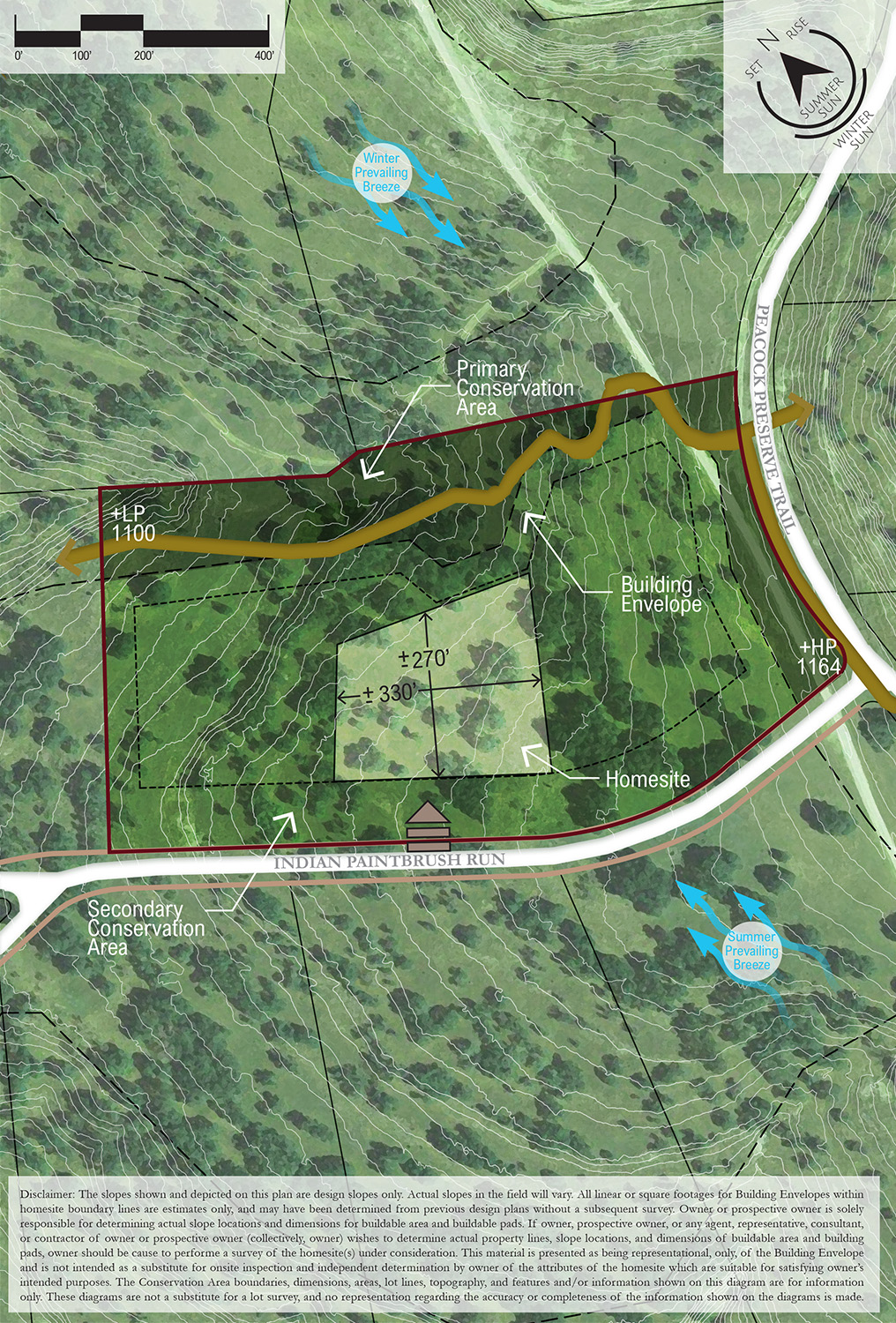 Homesite 12 Map Image