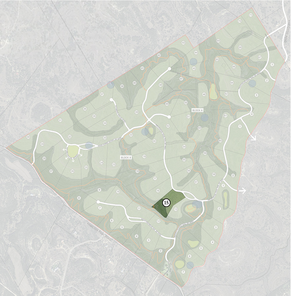 Homesite 15 Map Highlight Image