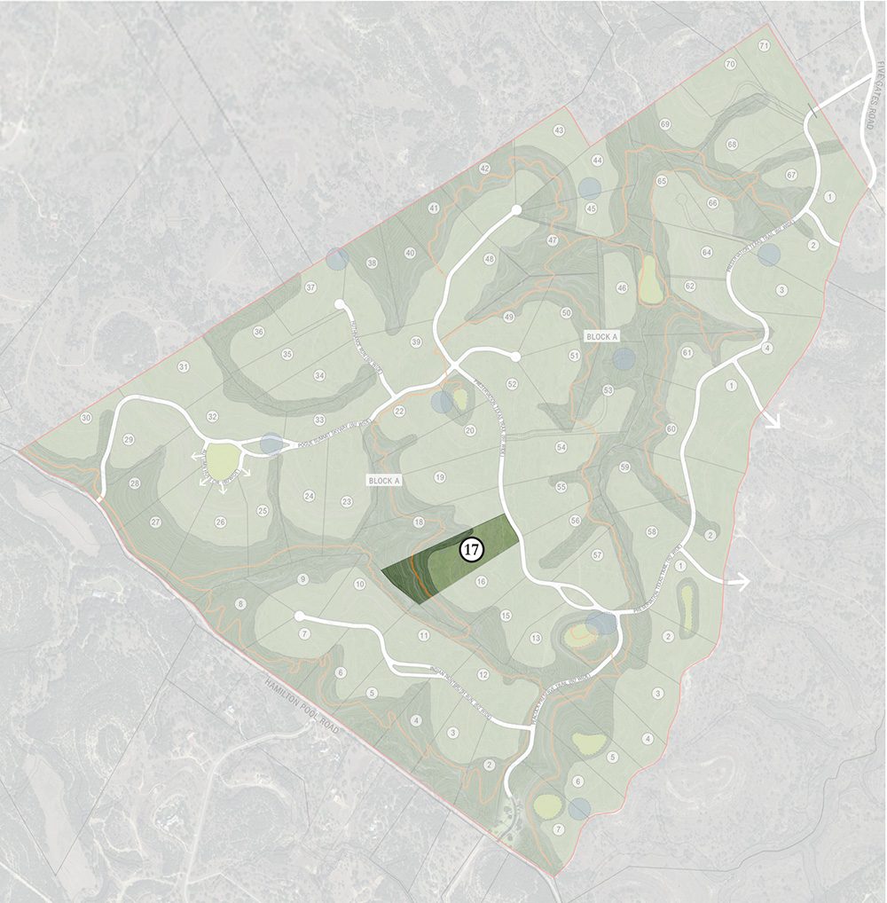 Homesite 17 Map Highlight Image