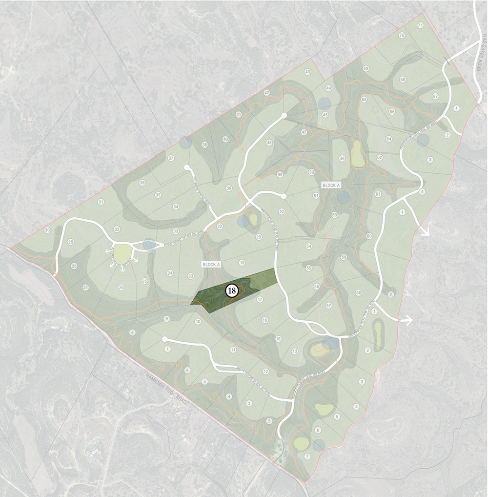 Homesite 18 Map Highlight Image