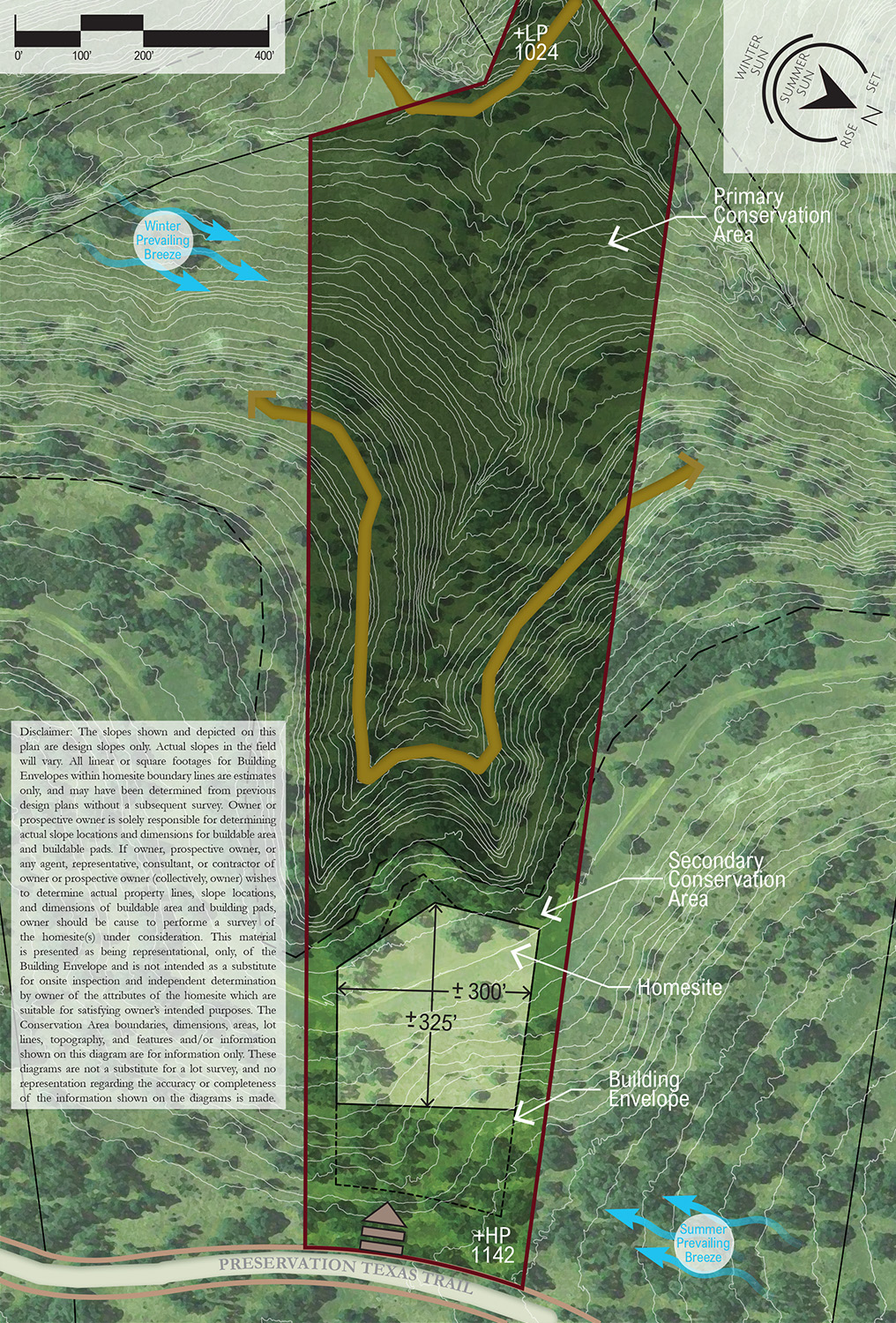 Homesite 18 Map Image