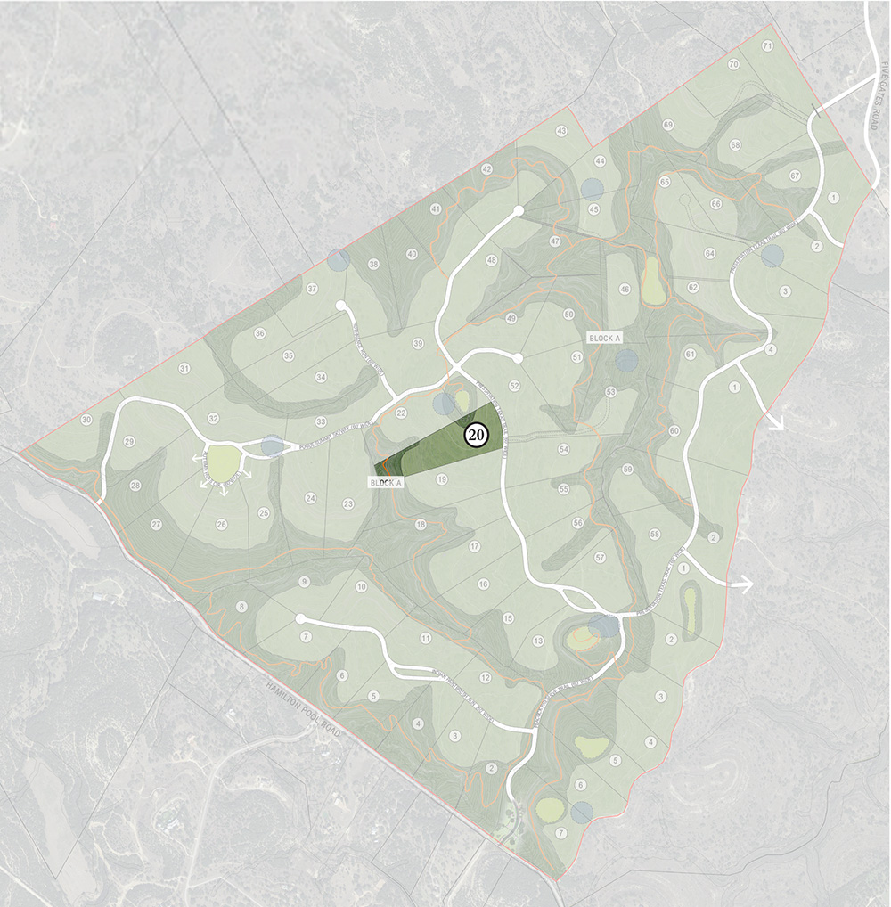 Homesite 20 Map Highlight Image