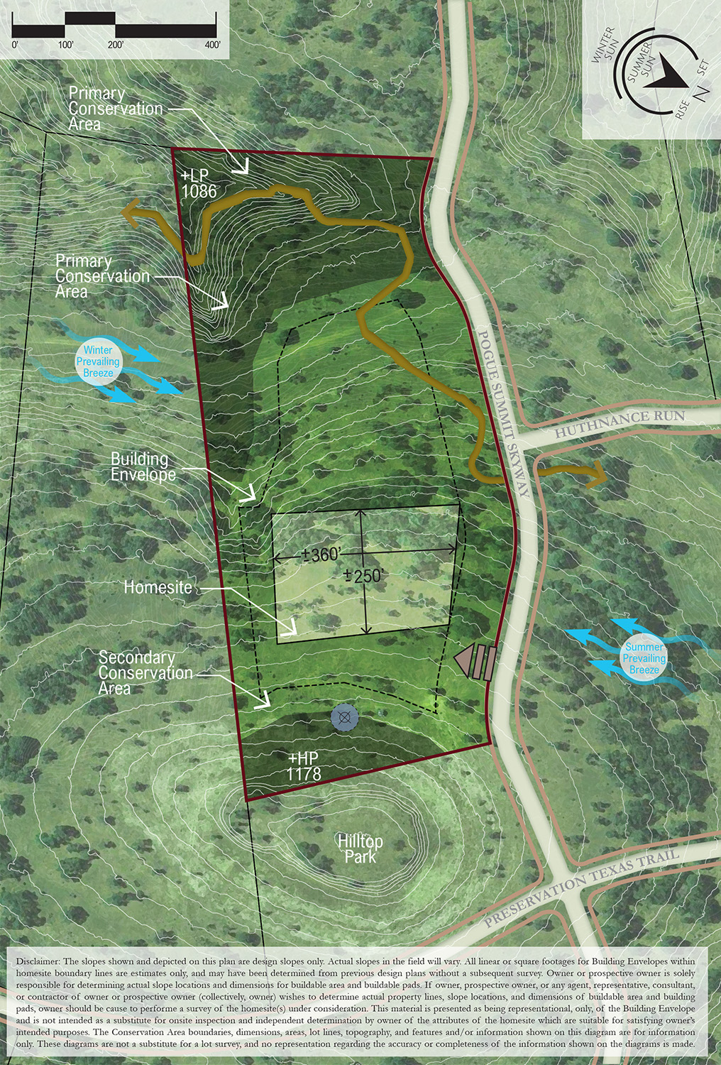 Homesite 22 Map Image