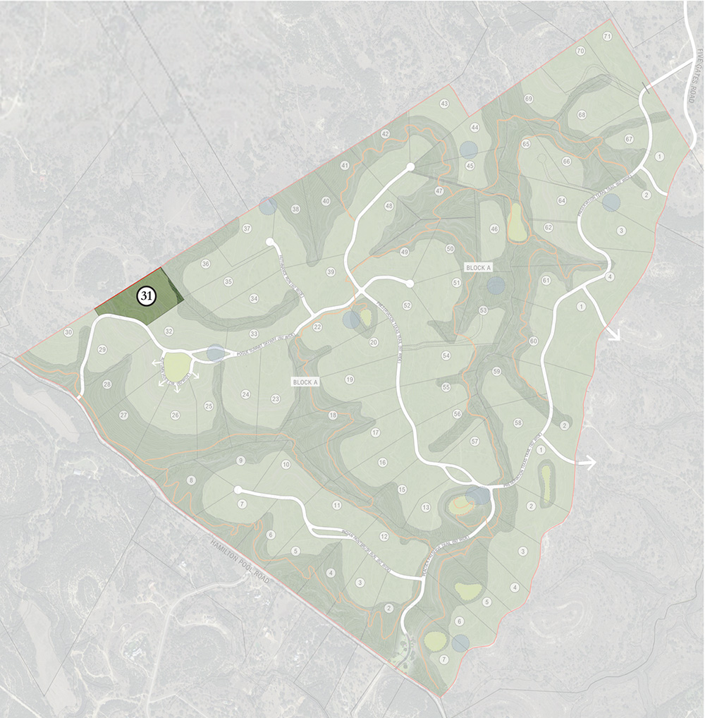 Homesite 31 Map Highlight Image