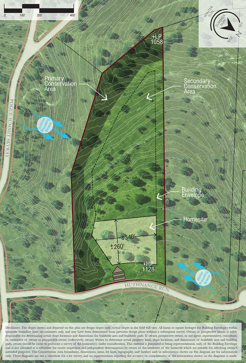 Homesite 34 Map Image