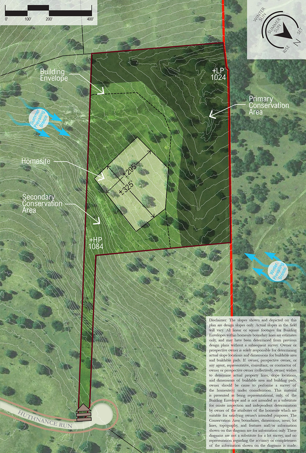 Homesite 36 Map Image