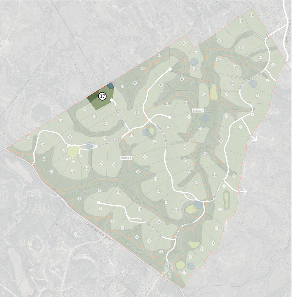 Homesite 37 Map Highlight Image