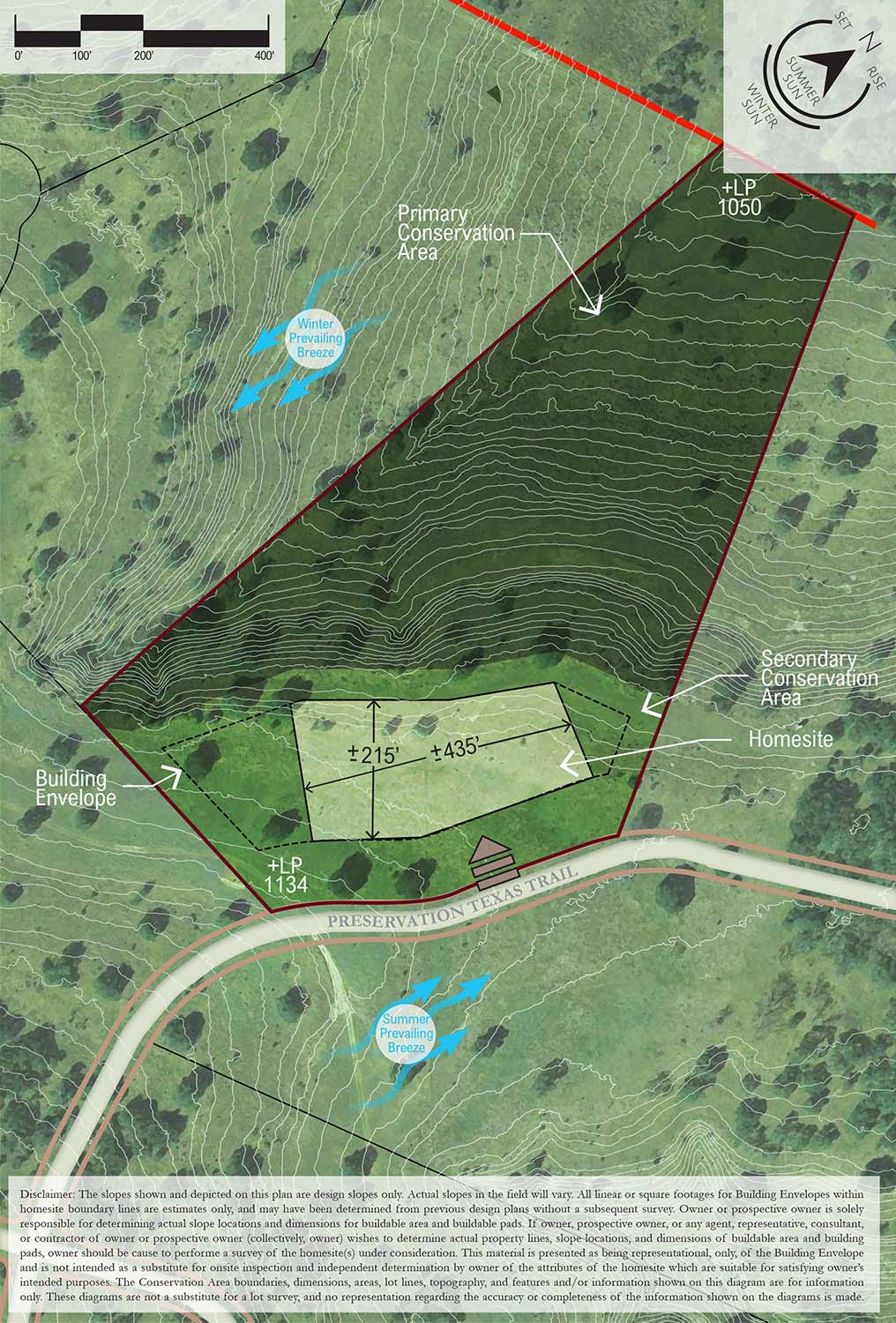 Homesite 40 Map Image